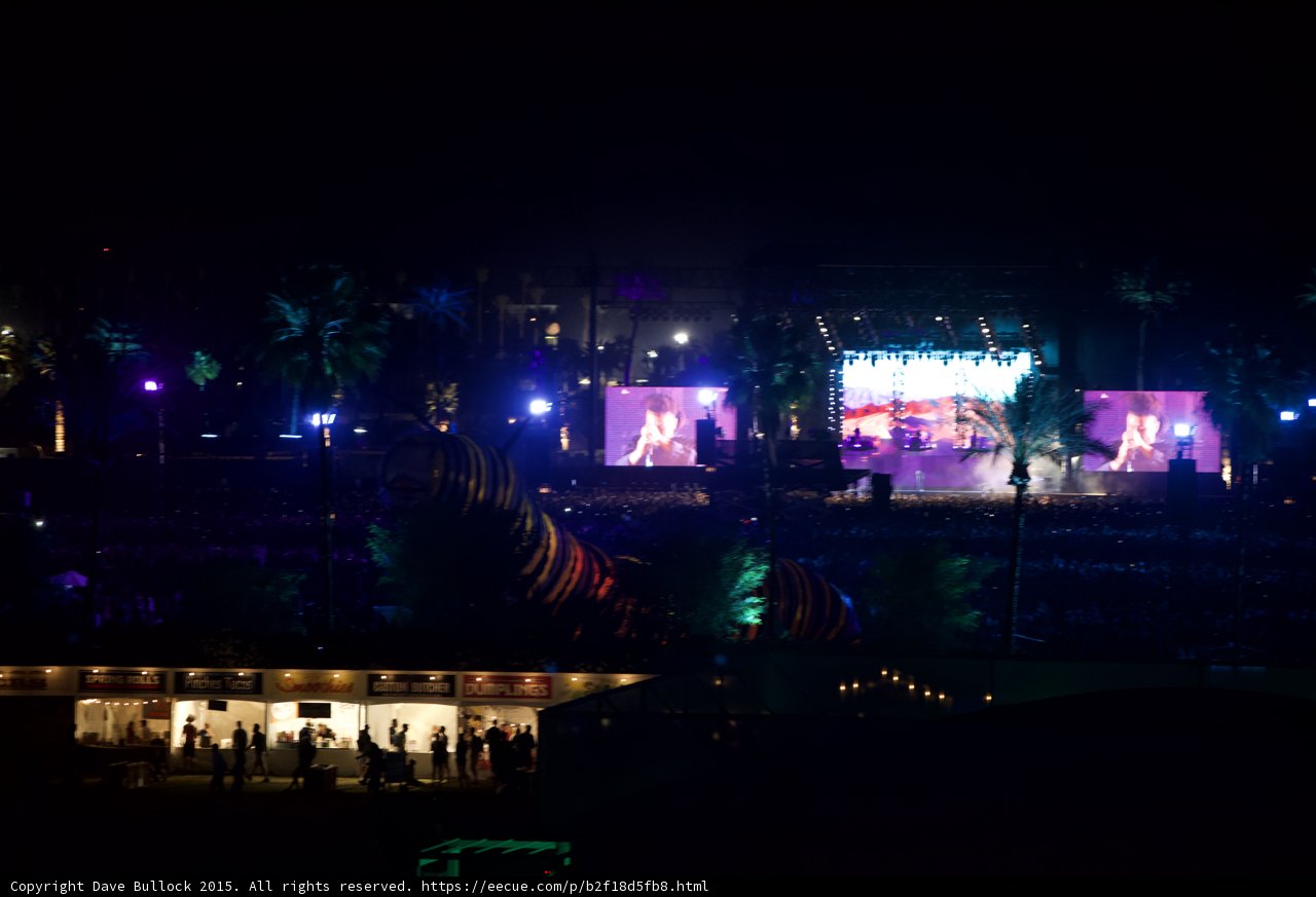 Lights and Music at Coachella