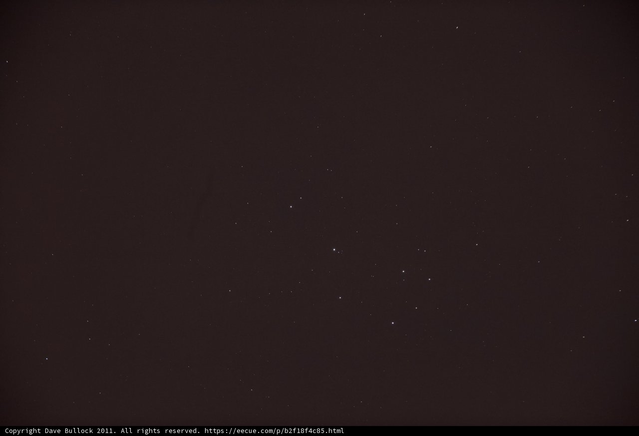 Starry Night Sky