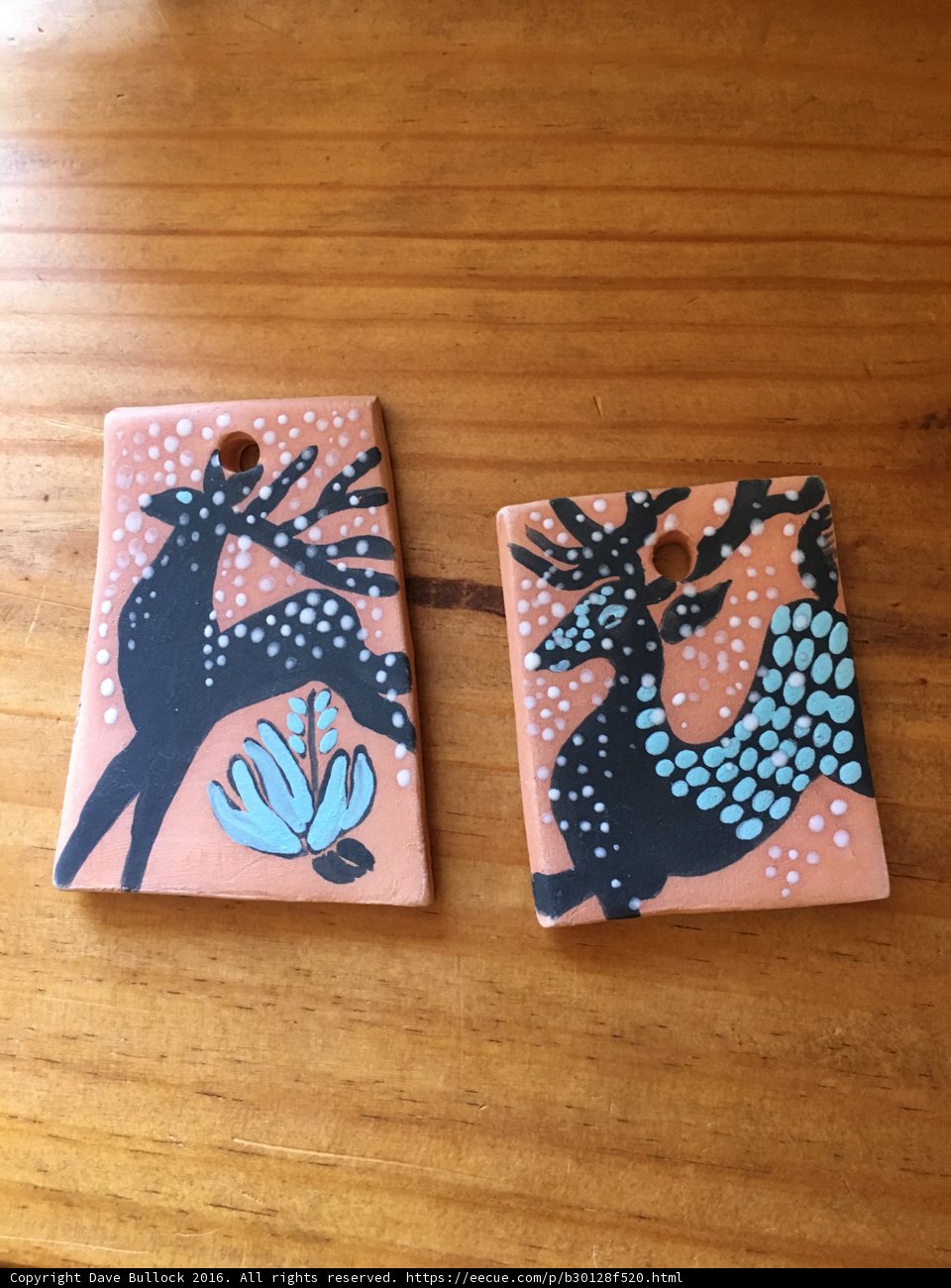 Deer Ceramic Tile Decor