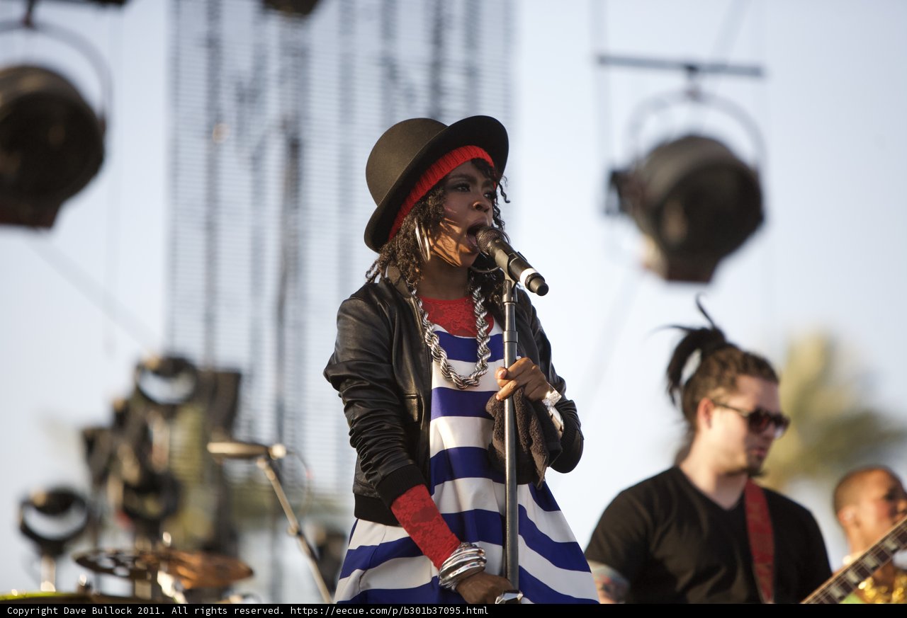 Musician in Stripes
