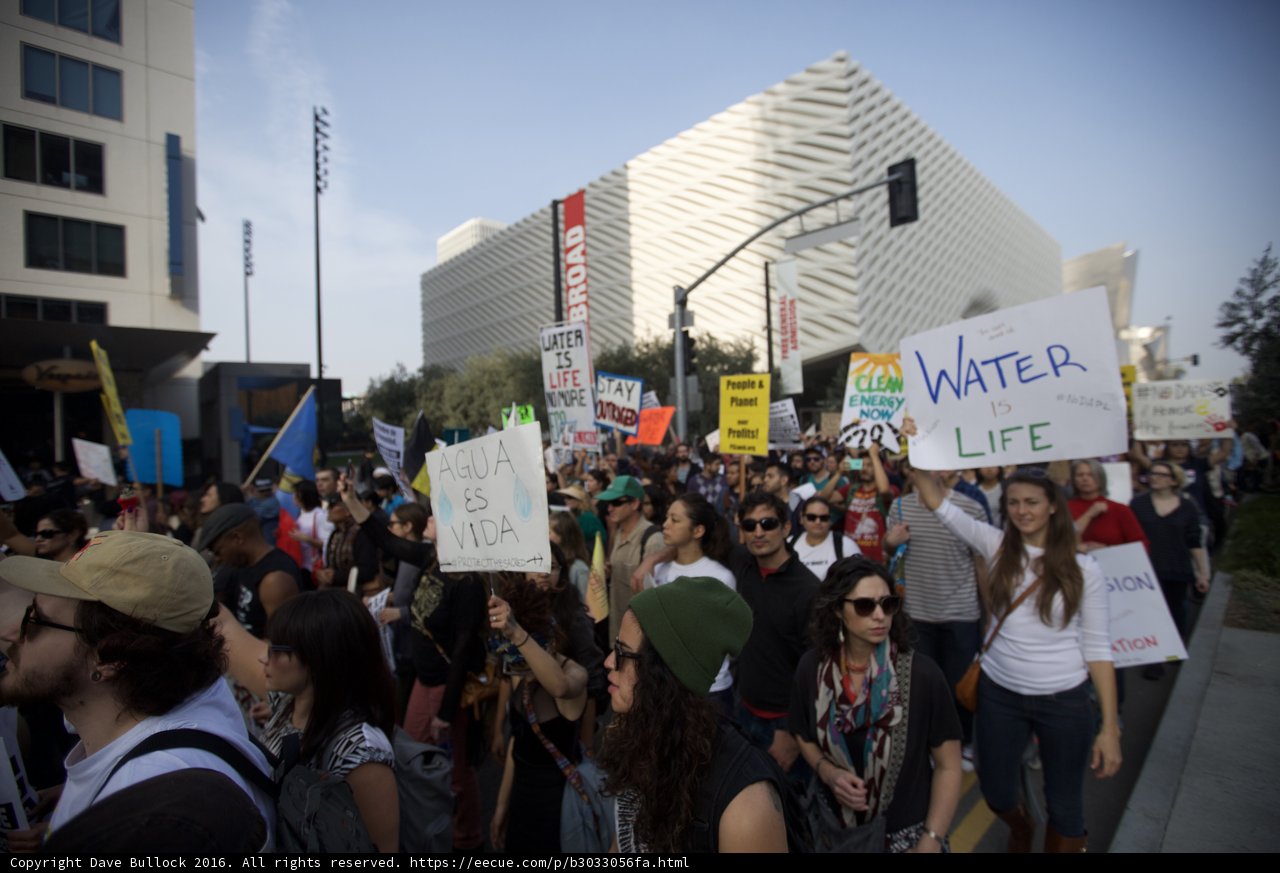Pre-Coachella Protest