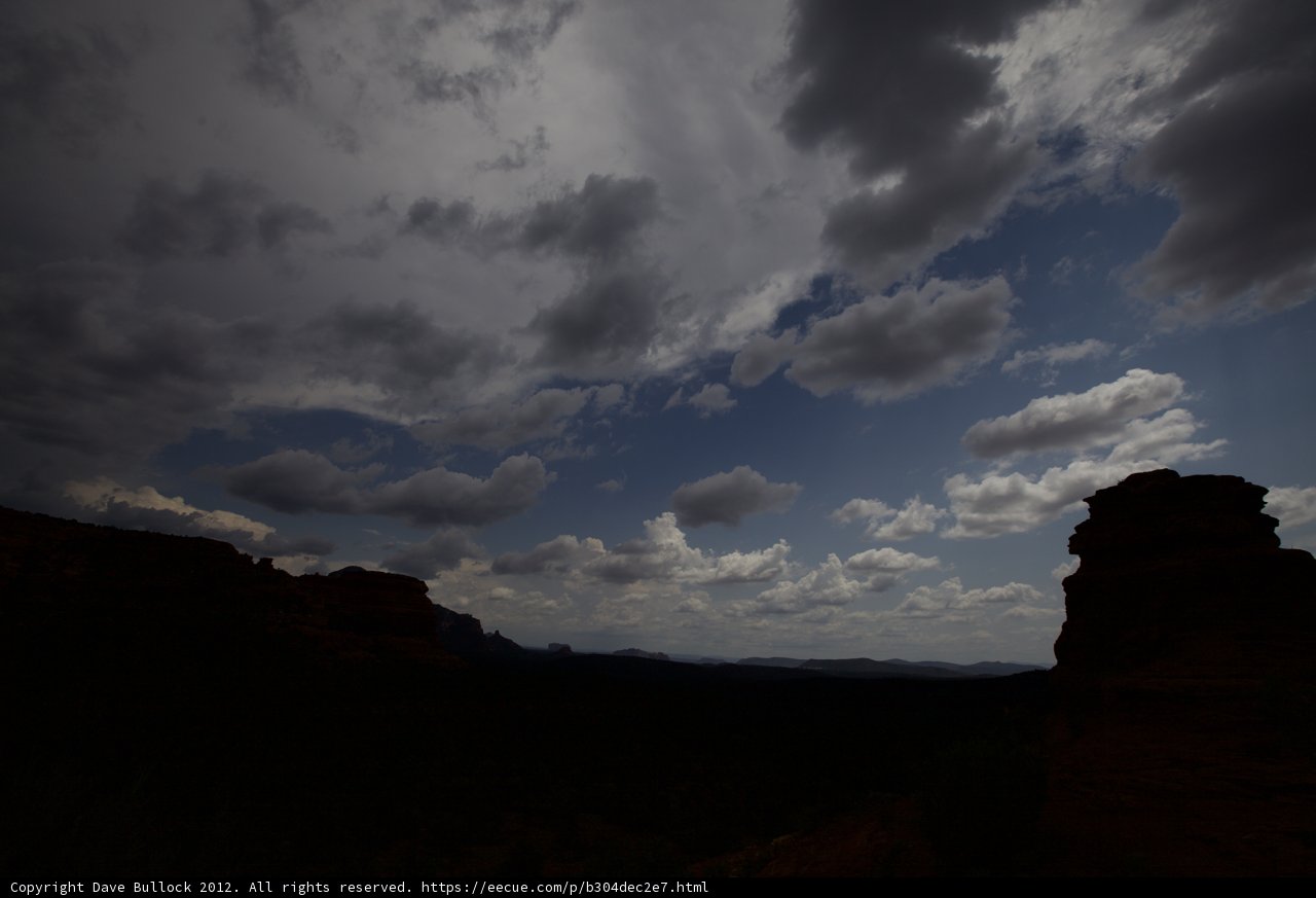 Tempest over Red Rock Country