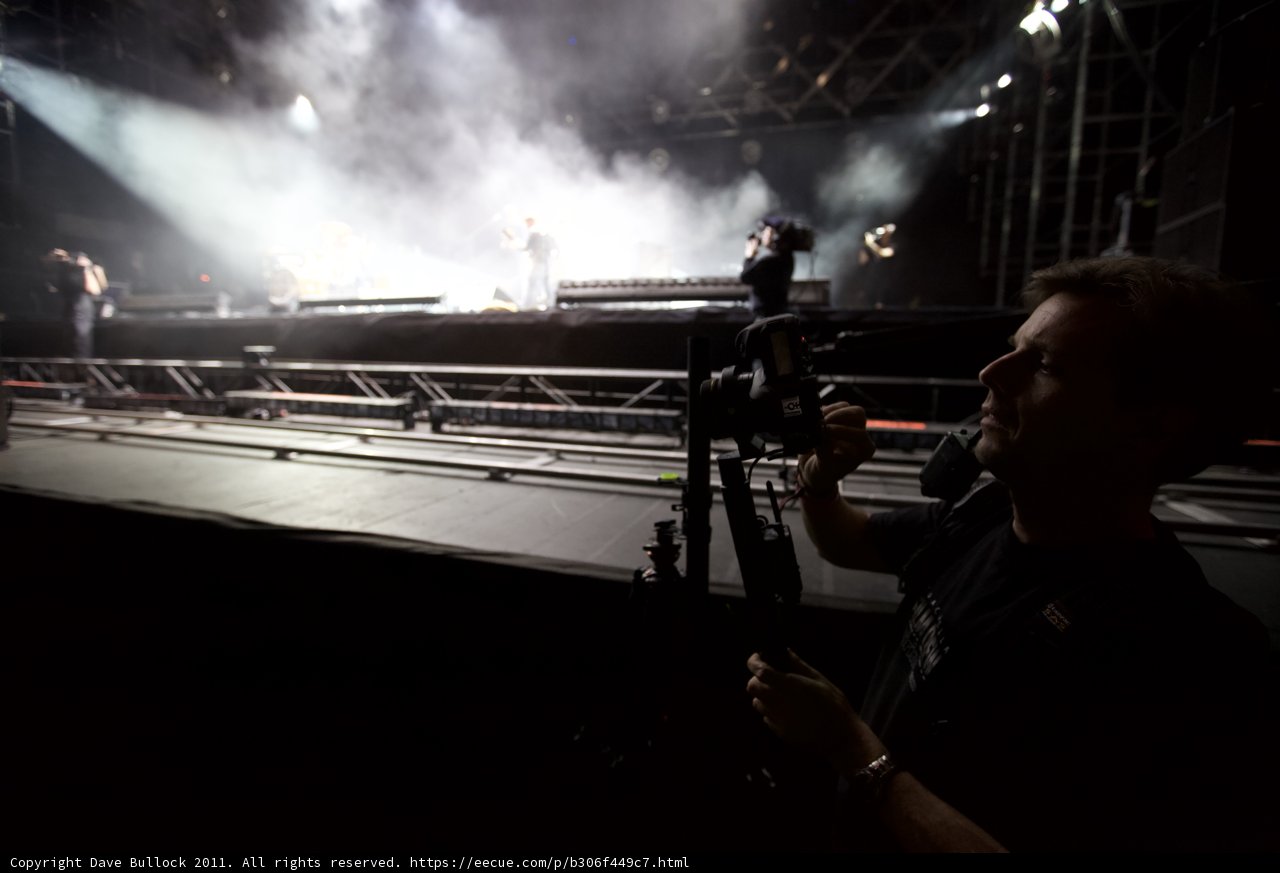Smoke-filled Stage at Coachella 2011