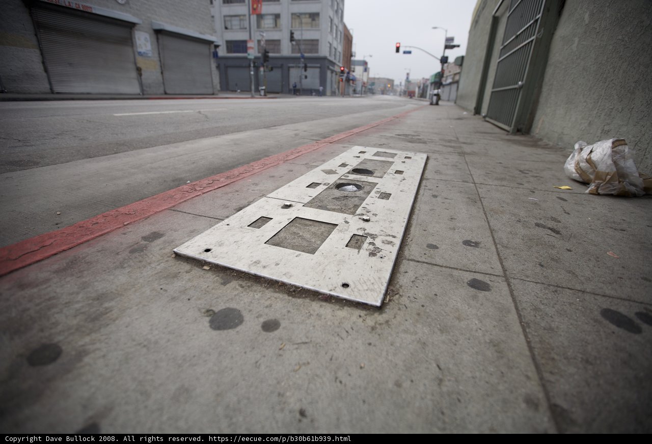 Street Sign at Urban Walkway