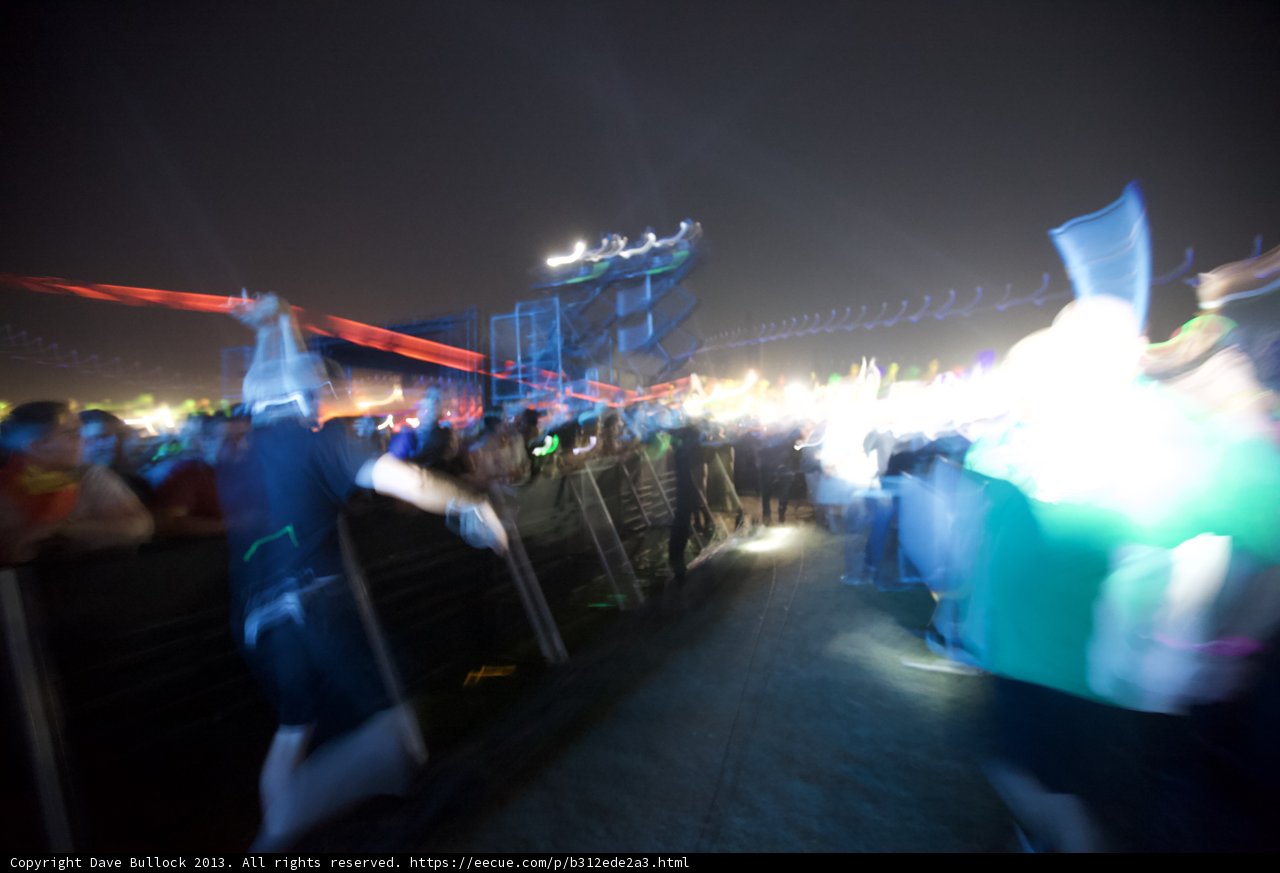 Blurred Lights and Urban Nights