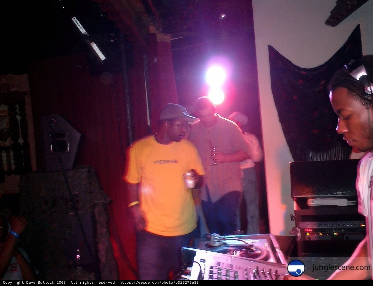 DJ Grooves on the Turntable