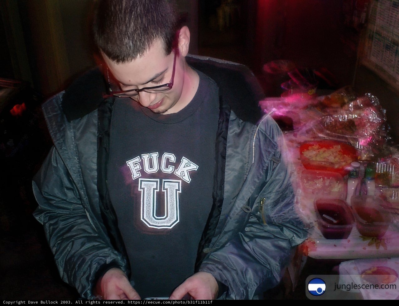Dave B Checking His Phone