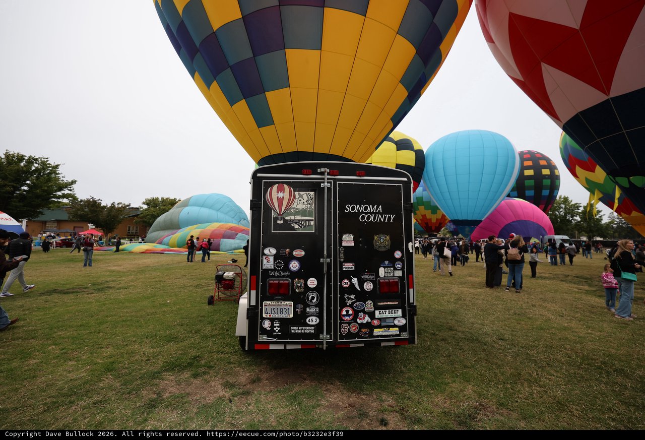 Sonoma County Hot Air Balloon Classic Festival Launch