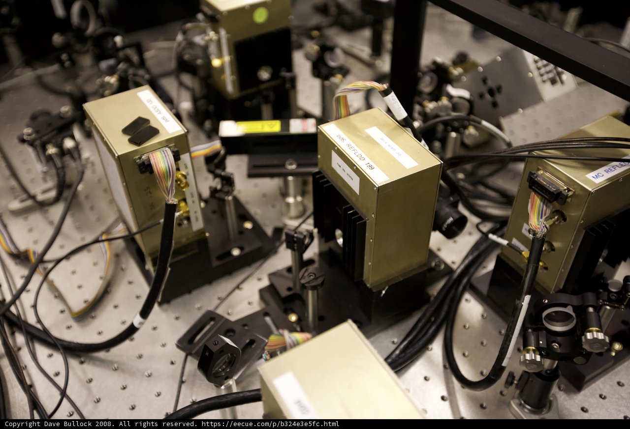 Electronic Devices in a Tech Room