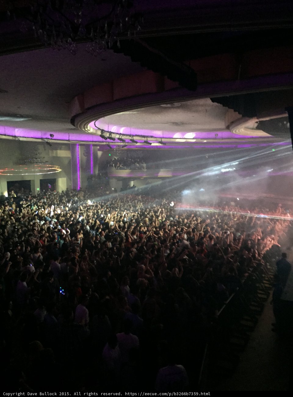 Light Beams at Hollywood Palladium Concert