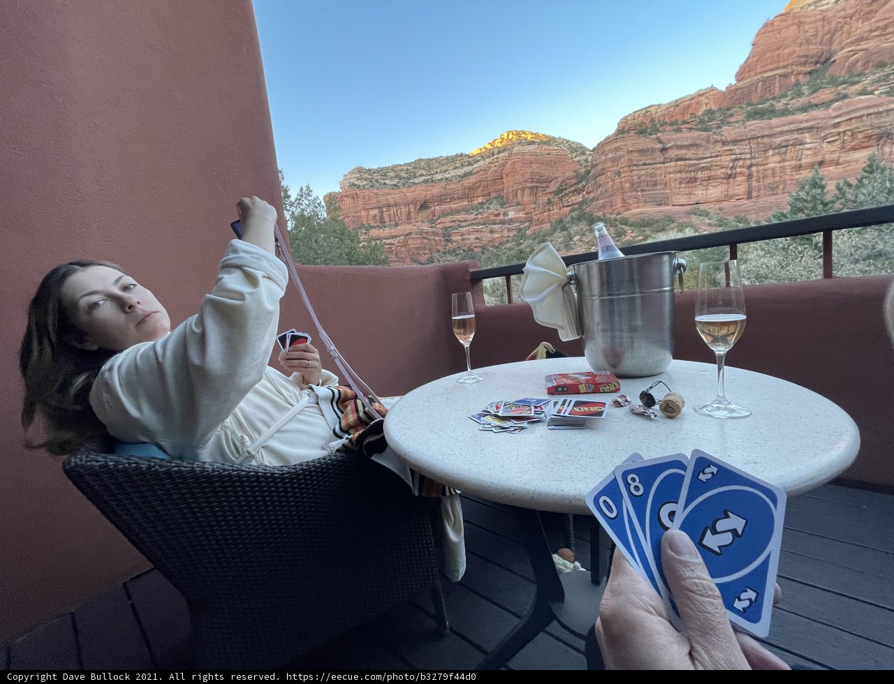 A Game of Cards in Sedona