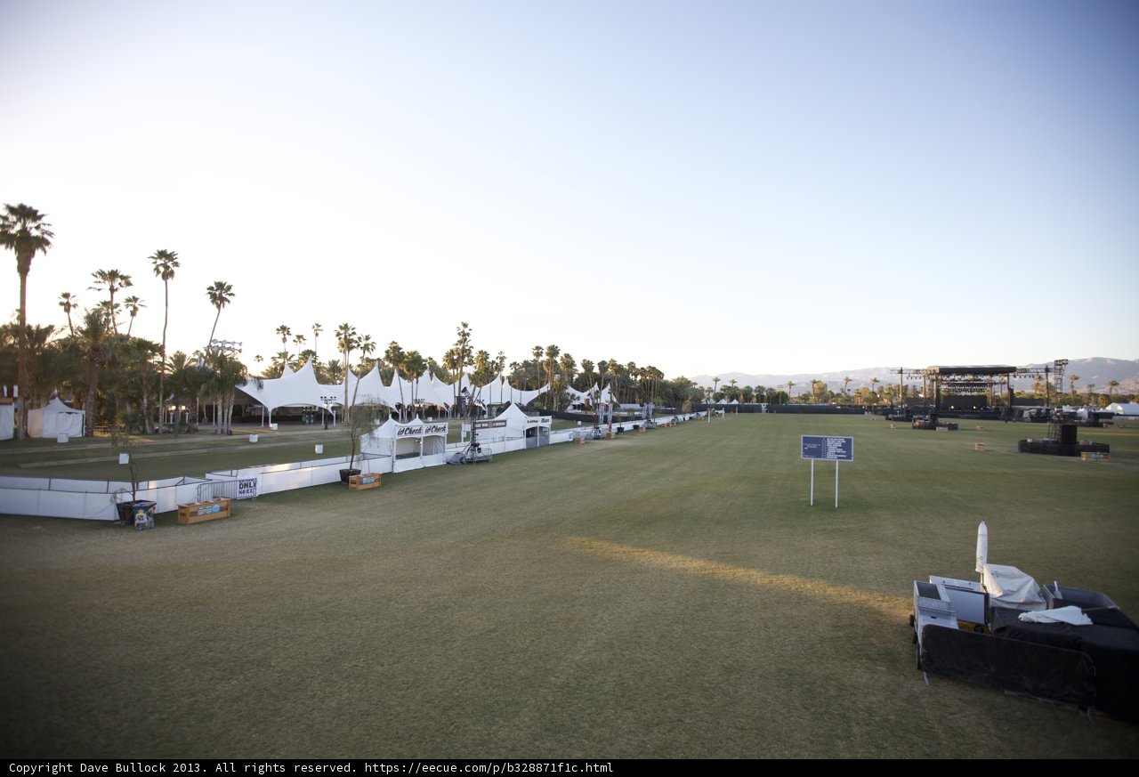 Scenic View of Palm Springs Golf Course