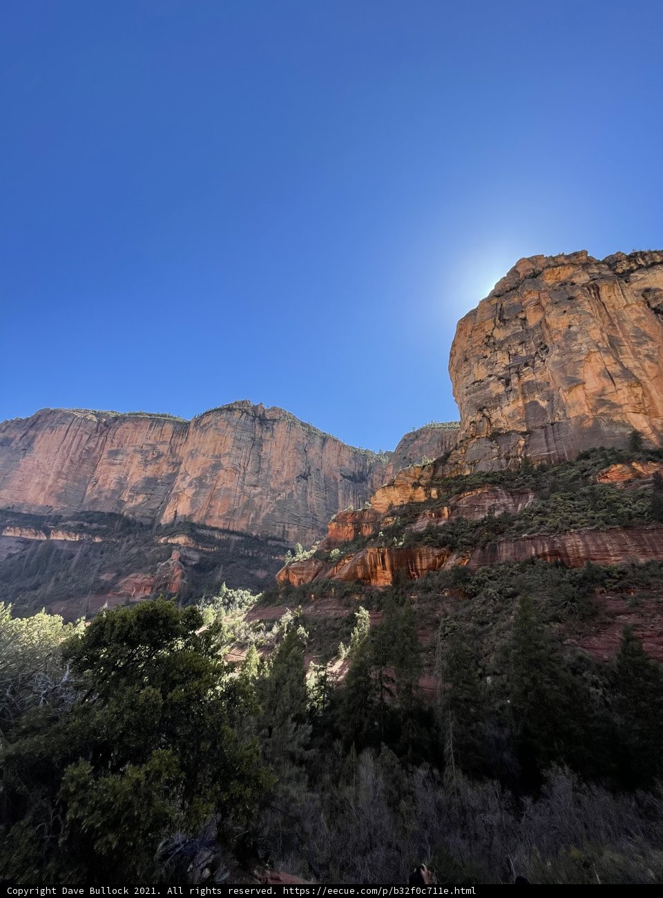 Majestic View of Zion Canyon