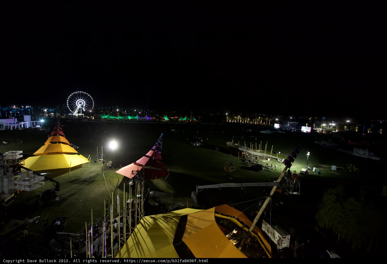 Nightfall at Coachella