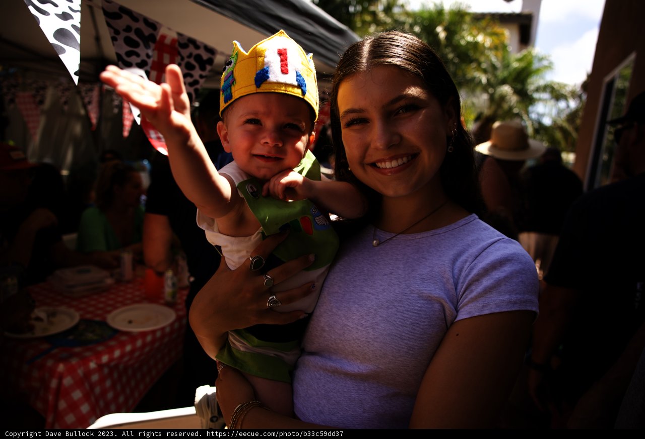 Wesley's Joyous First Birthday Celebration