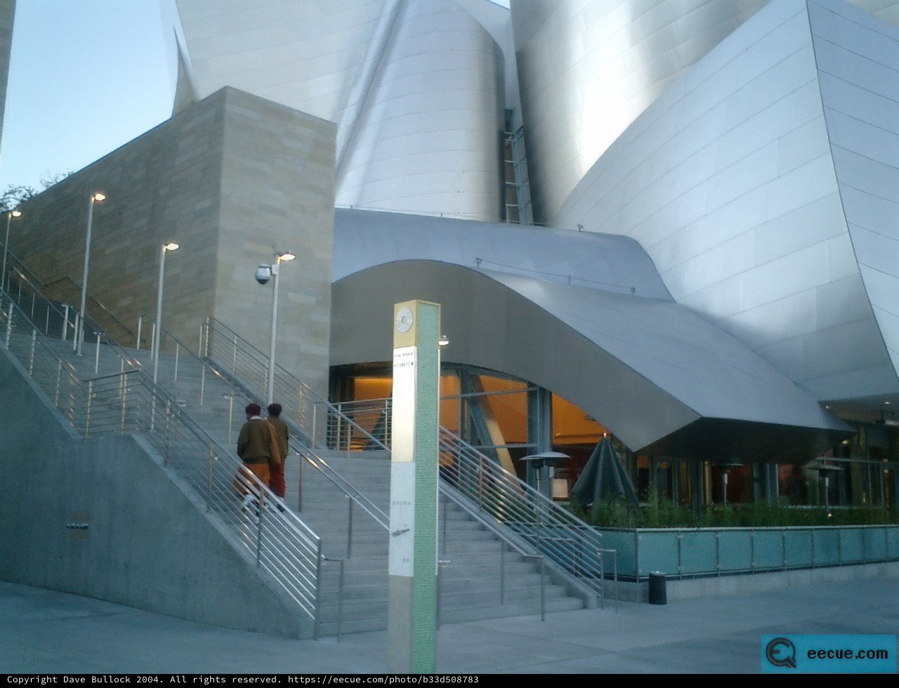 The Walt Disney Concert Hall Staircase