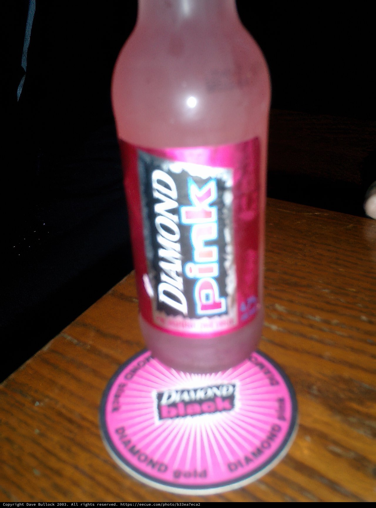 Pink Drink on the Dining Table