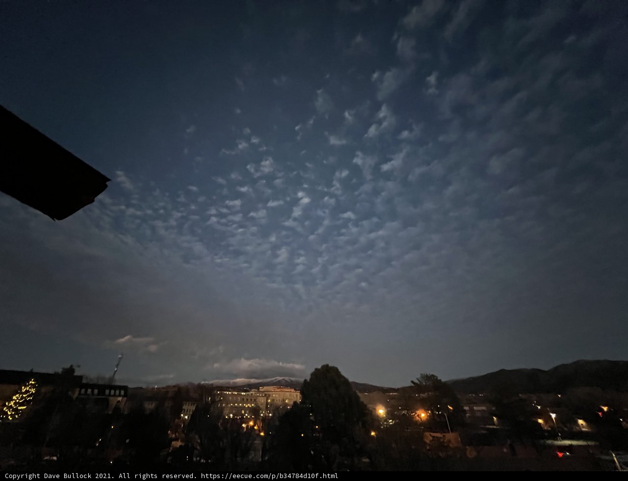Night Sky Over Santa Fe
