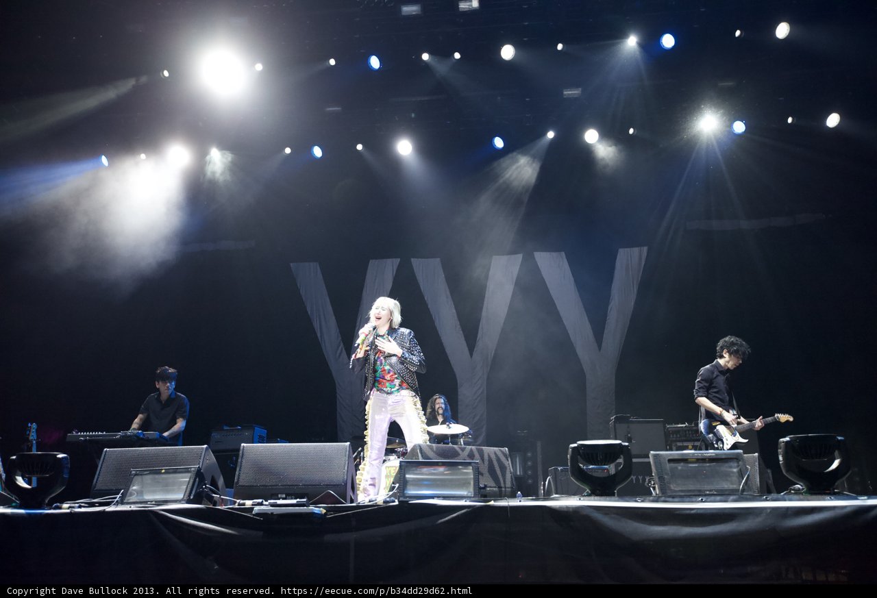 Entertainer Rocks the Stage with Band