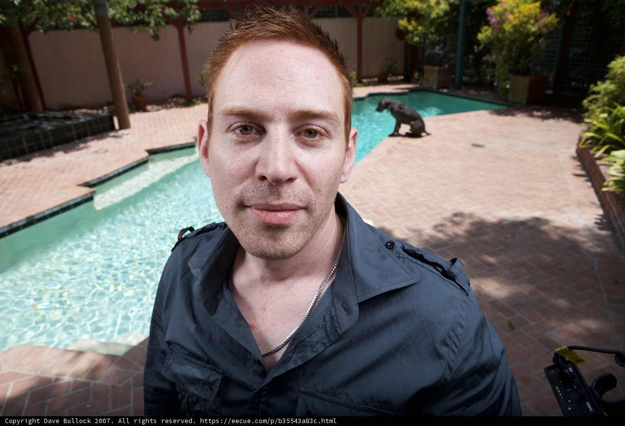 Poolside Portrait
