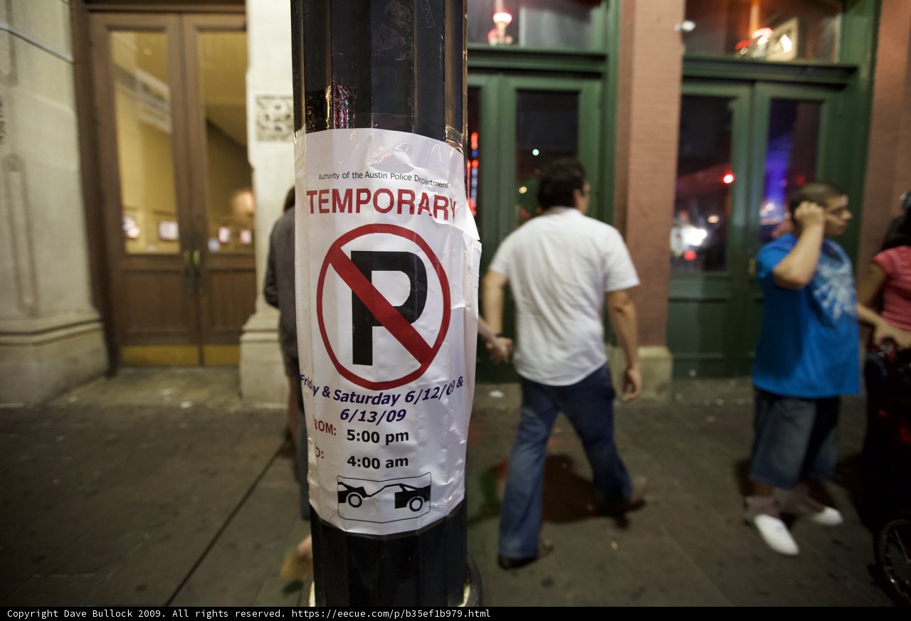 No Parking Zone