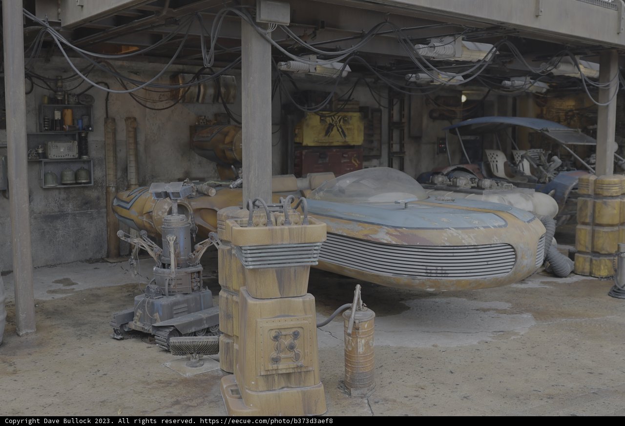 Rebel's Workshop: A Star Wars-Inspired Garage