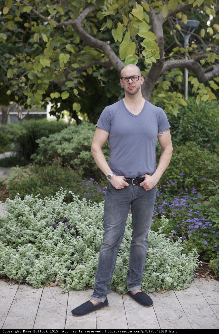 Garden Portrait Relaxed