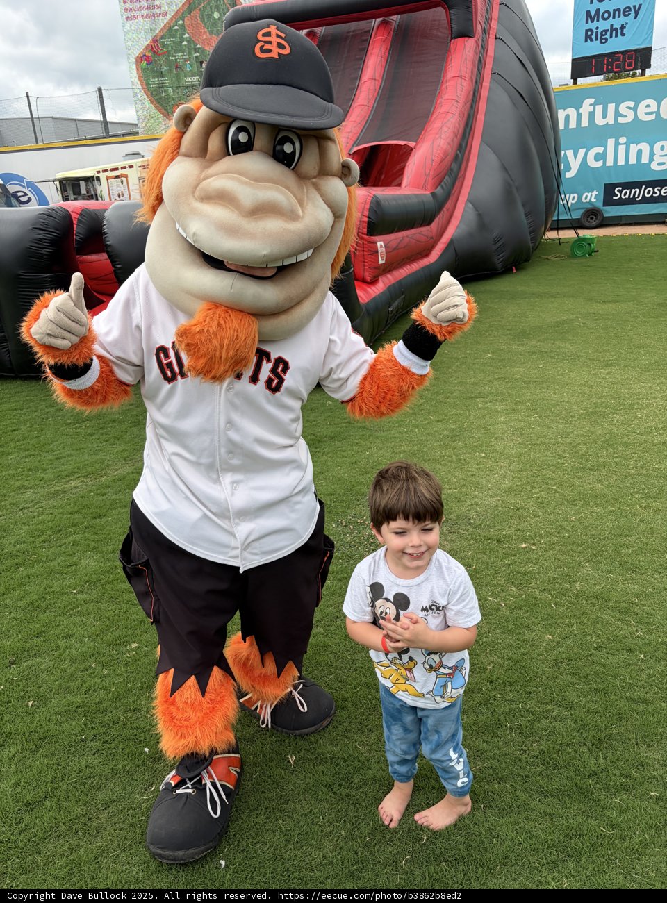 Meeting the Mascot Magic