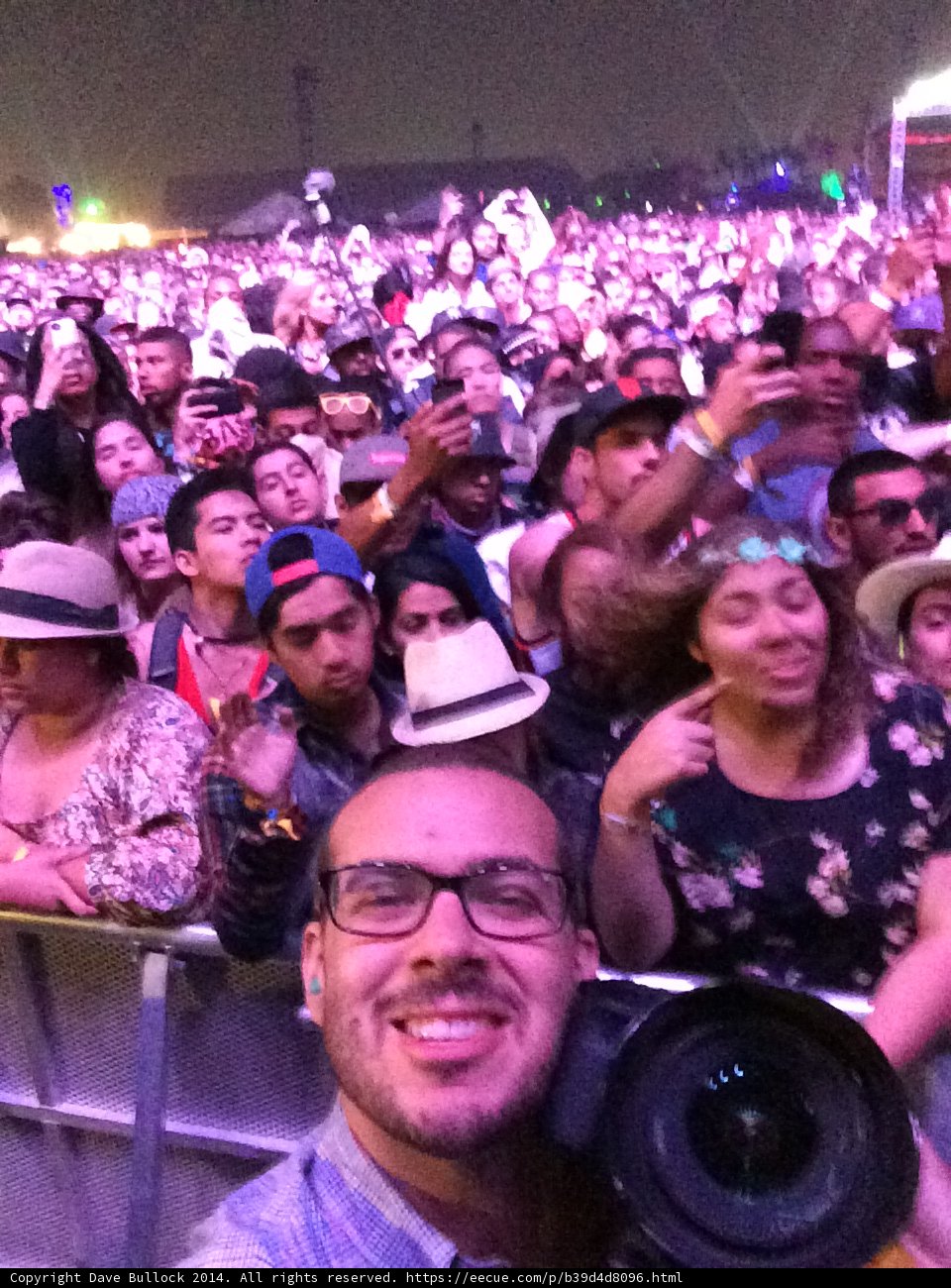 Crowd Selfie at Empire Polo Club