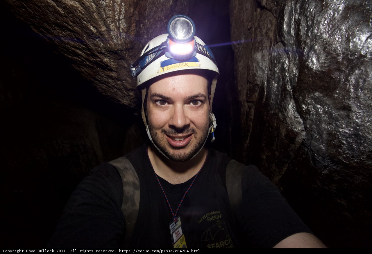 Dave B Explores a Cave