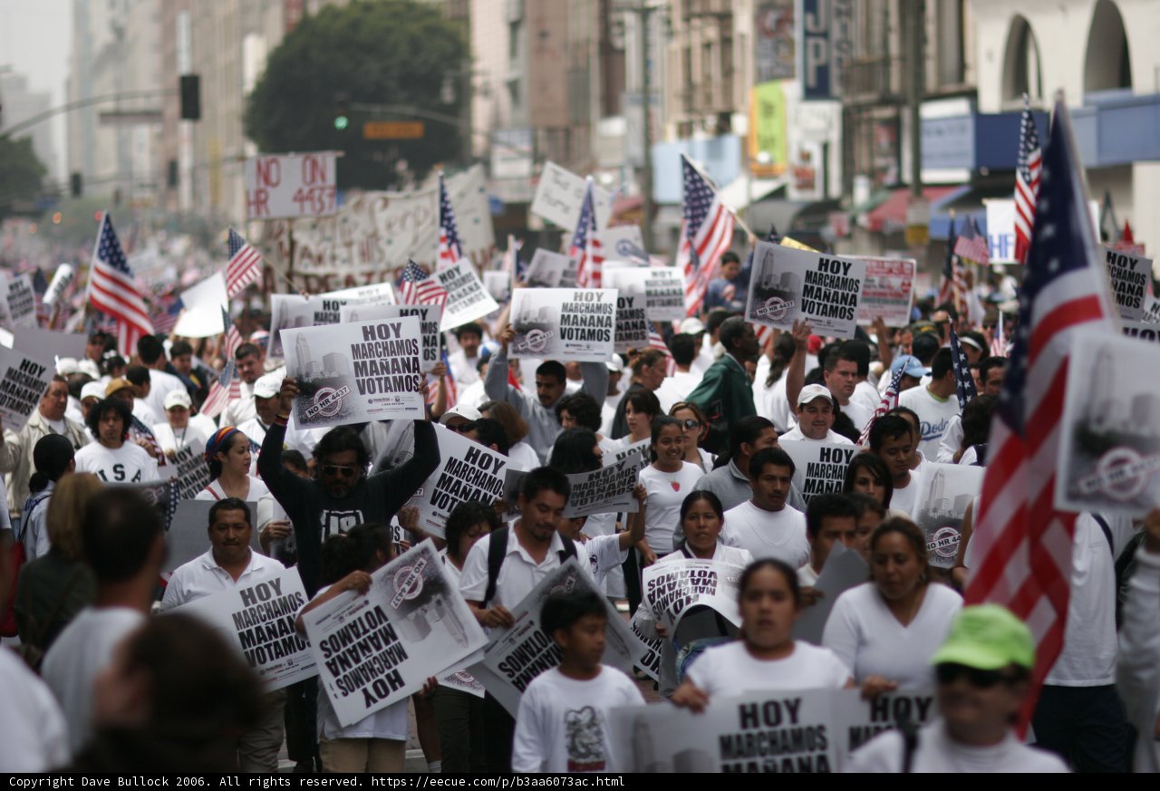 Protesters March through City Streets