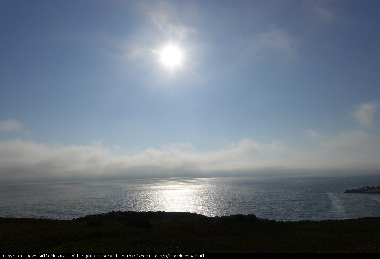 A Glorious Day by the Ocean