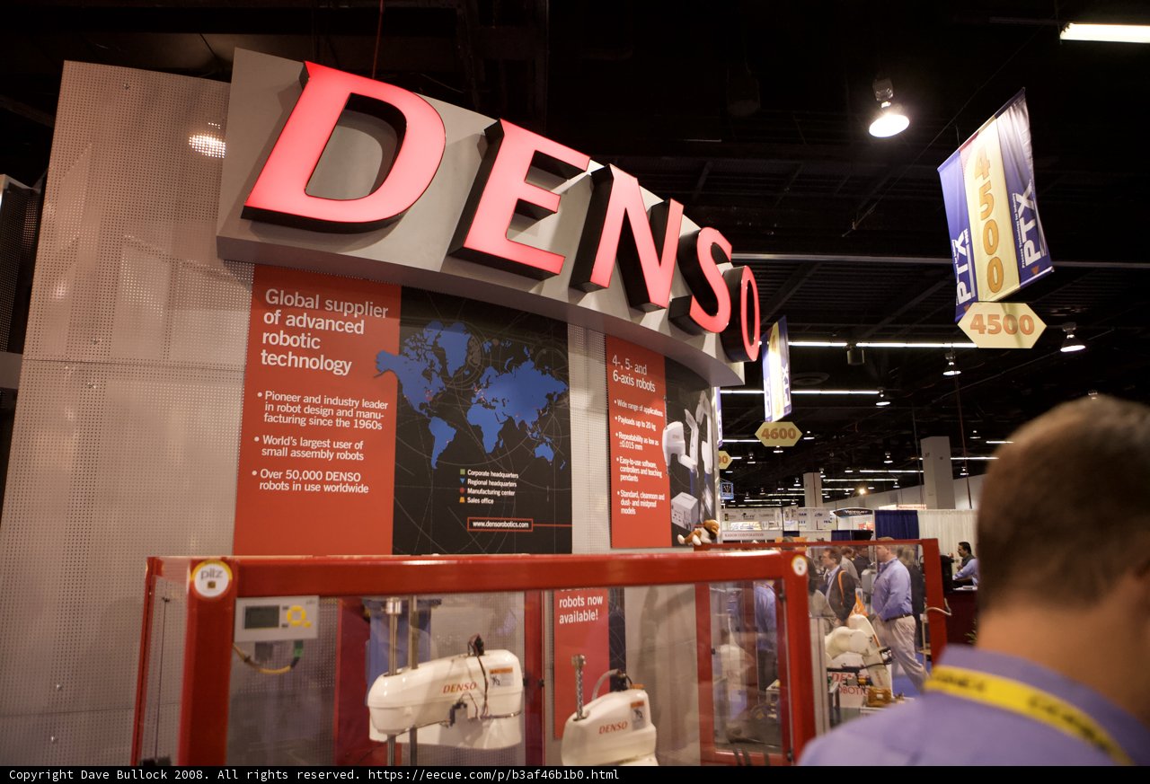 Display of Densco Products at the 2008 Robot Automation Show