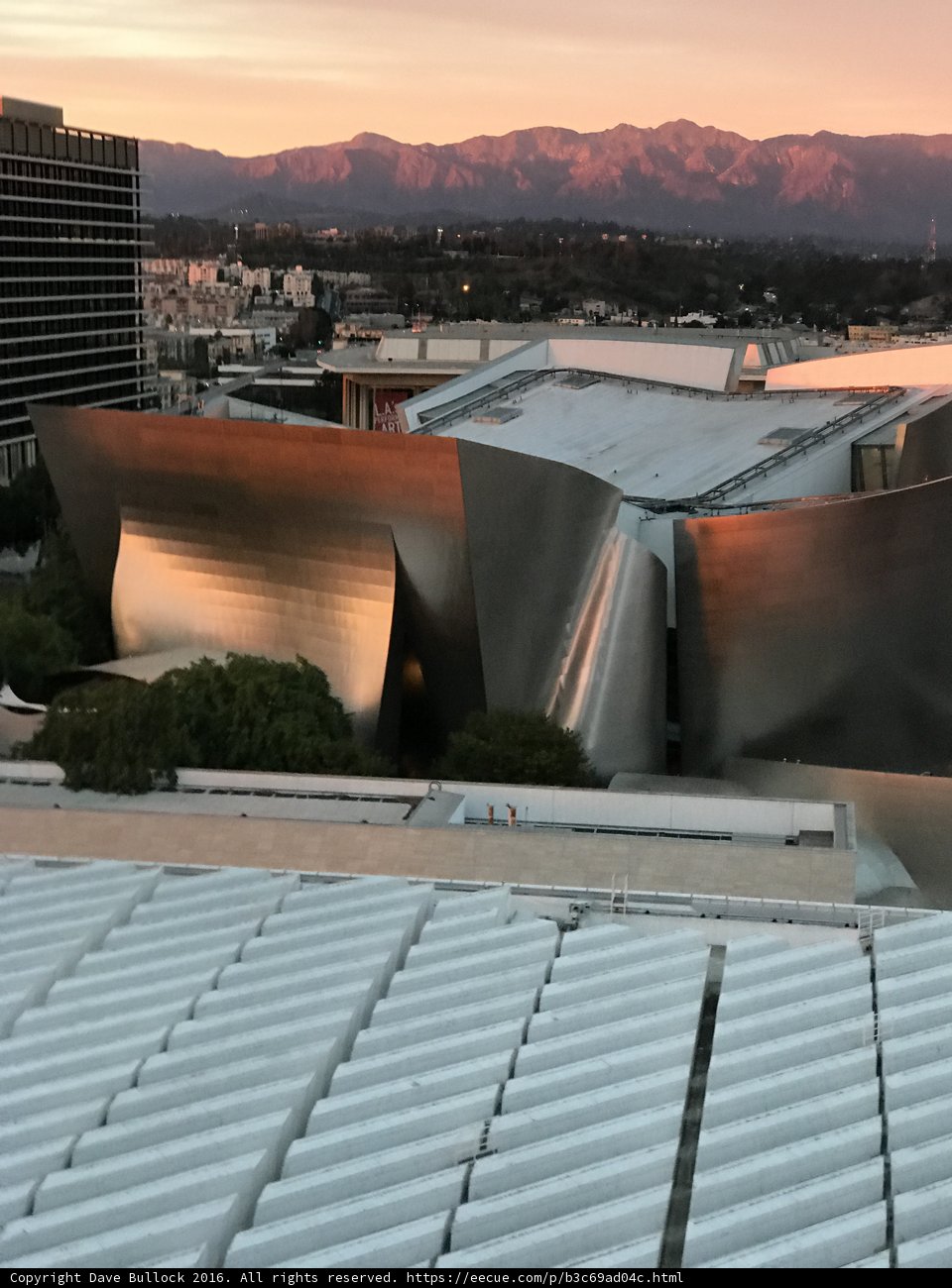Sunset Serenade at the Walt Disney Concert Hall