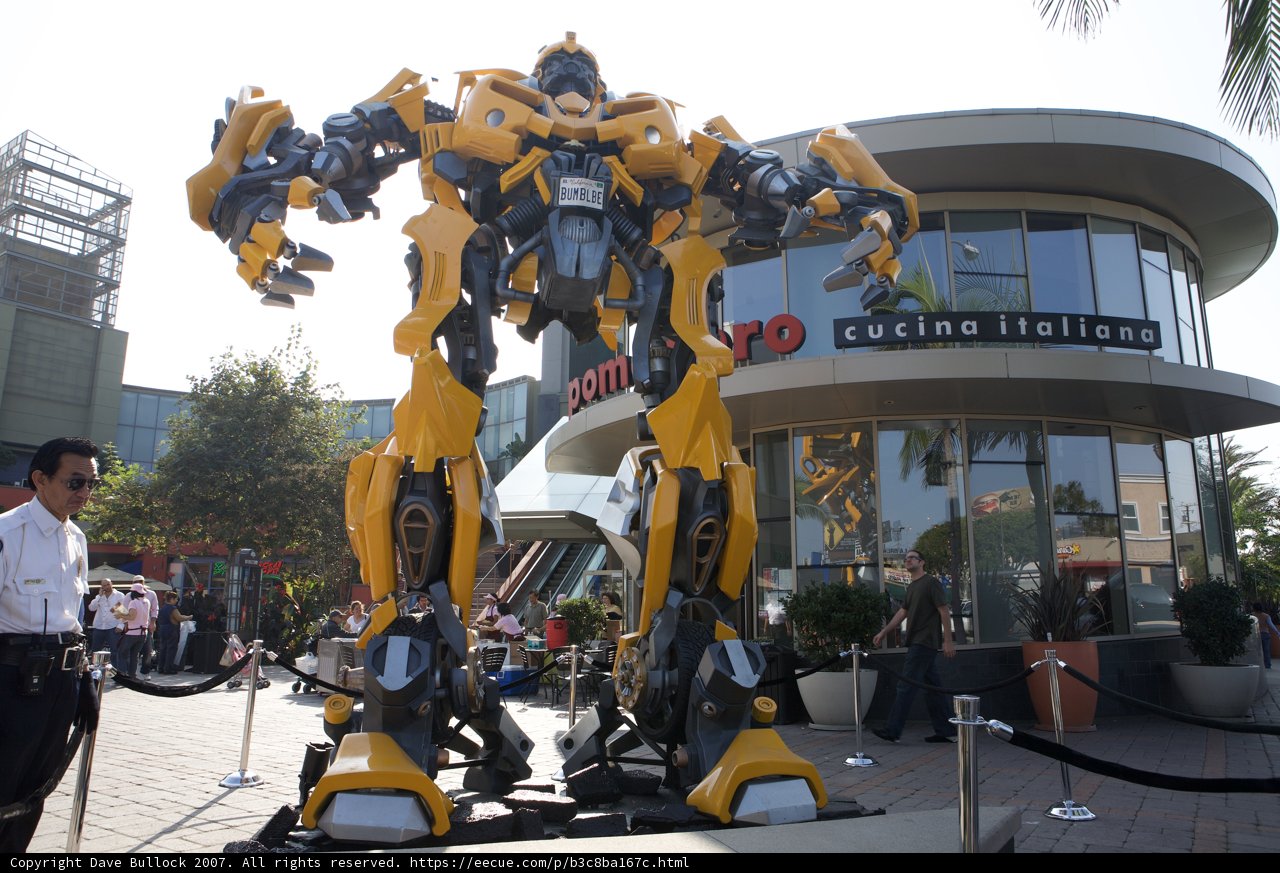 Yellow and Black: The Giant Robot