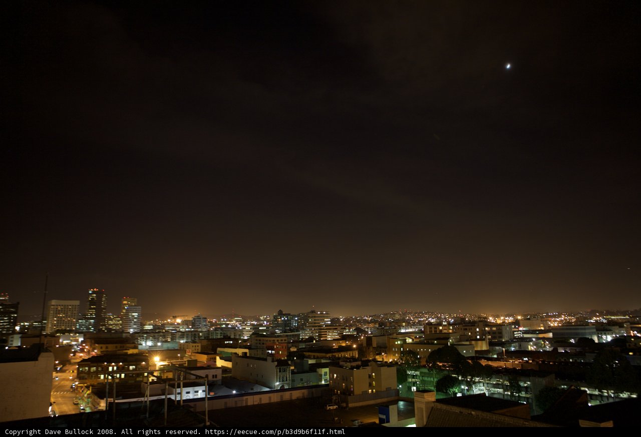 Lunar Majesty Over Metropolis