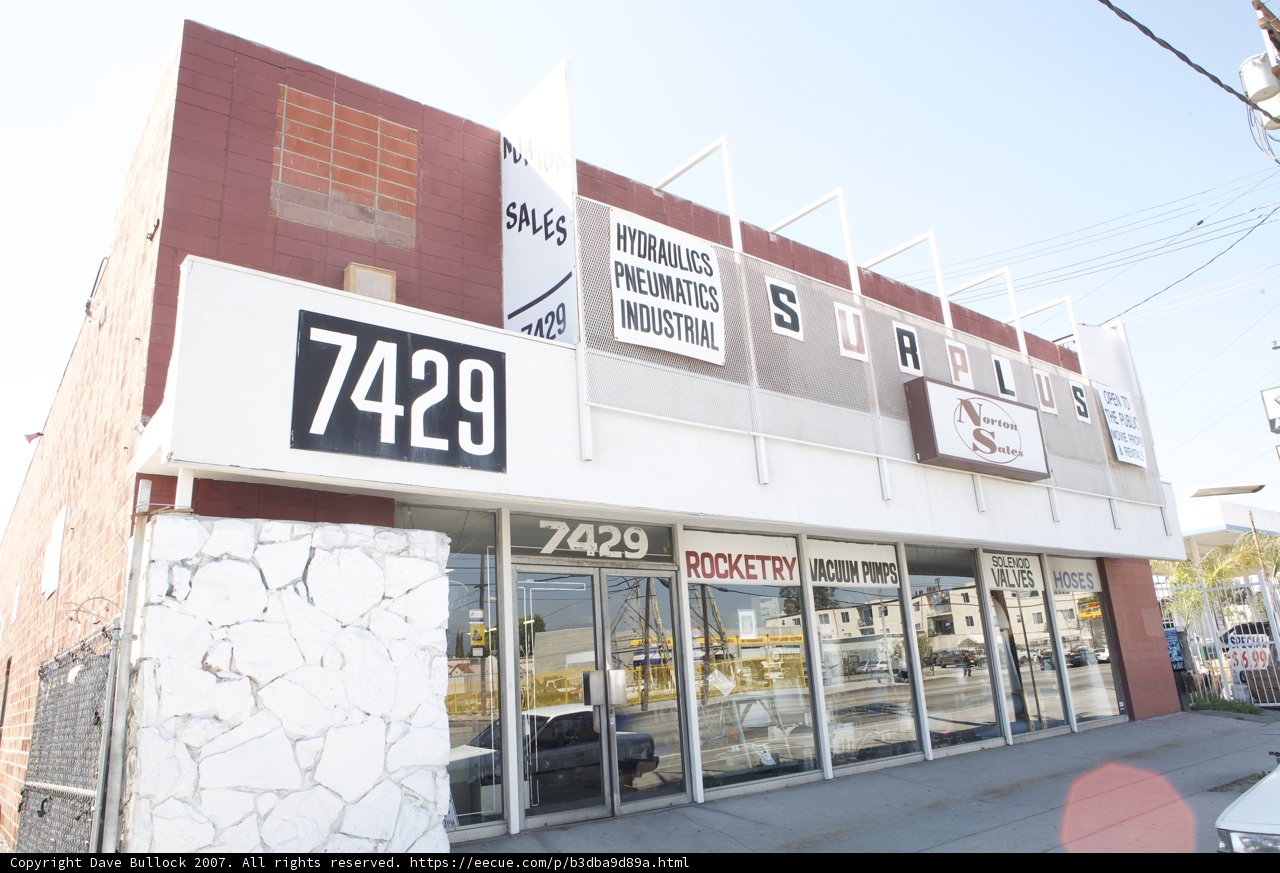 729 Building Sign on Blue Sky Day