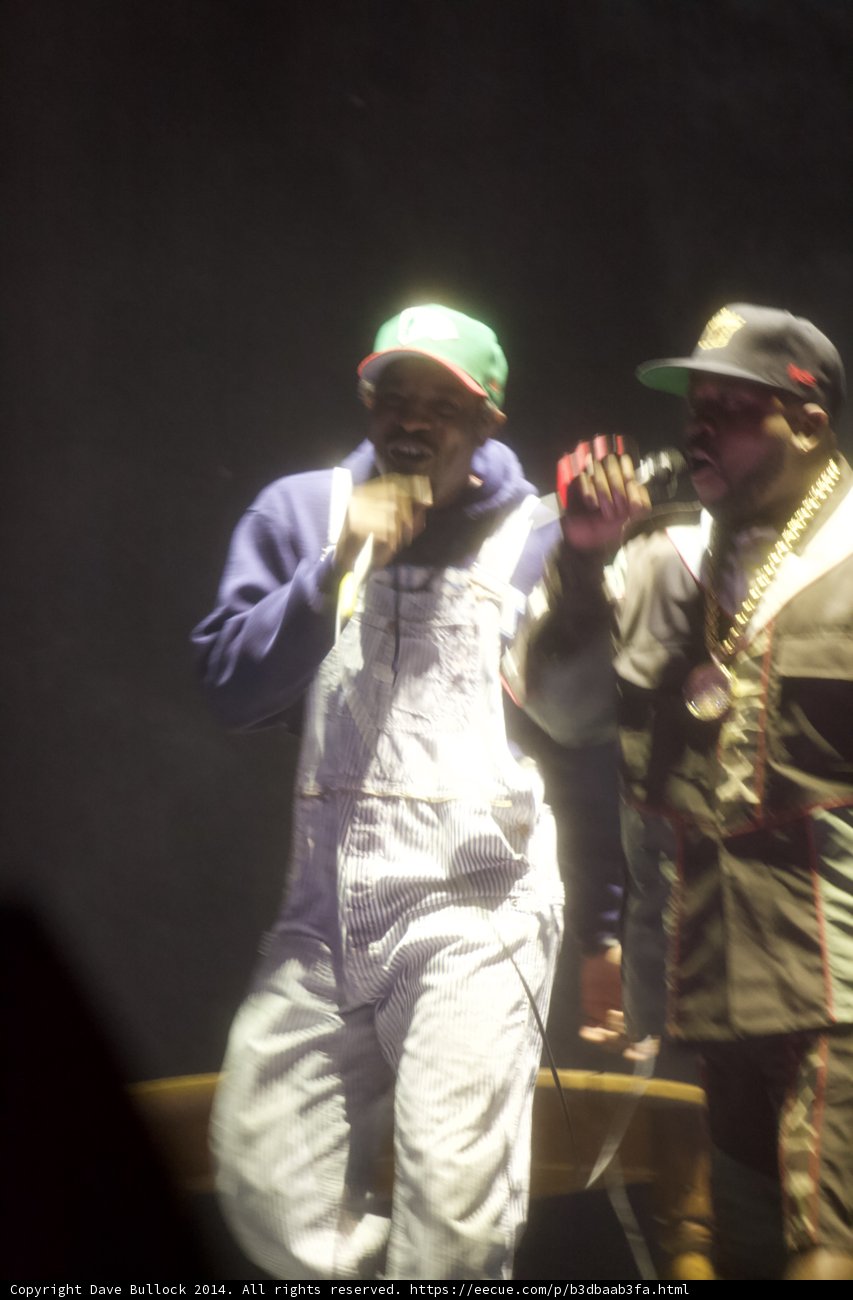 Two Men on Stage with Microphones