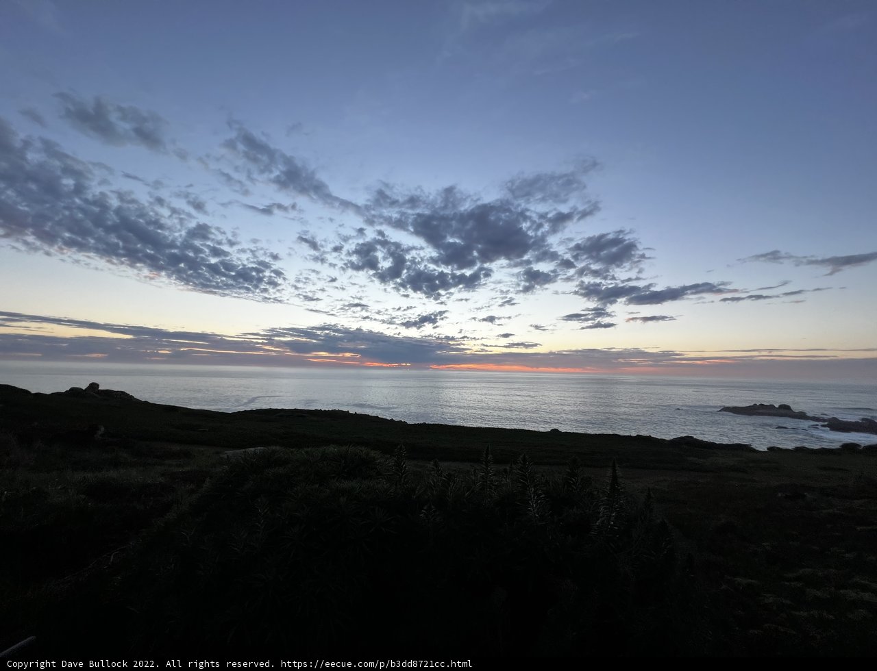 Enchanting Sunset over Jenner's Ocean