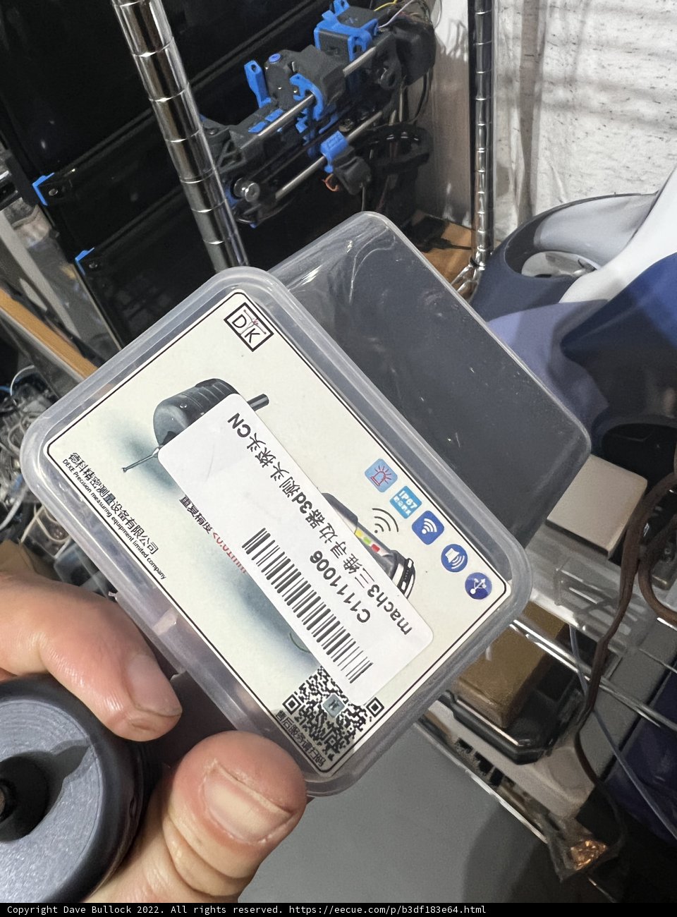 Barcode business card