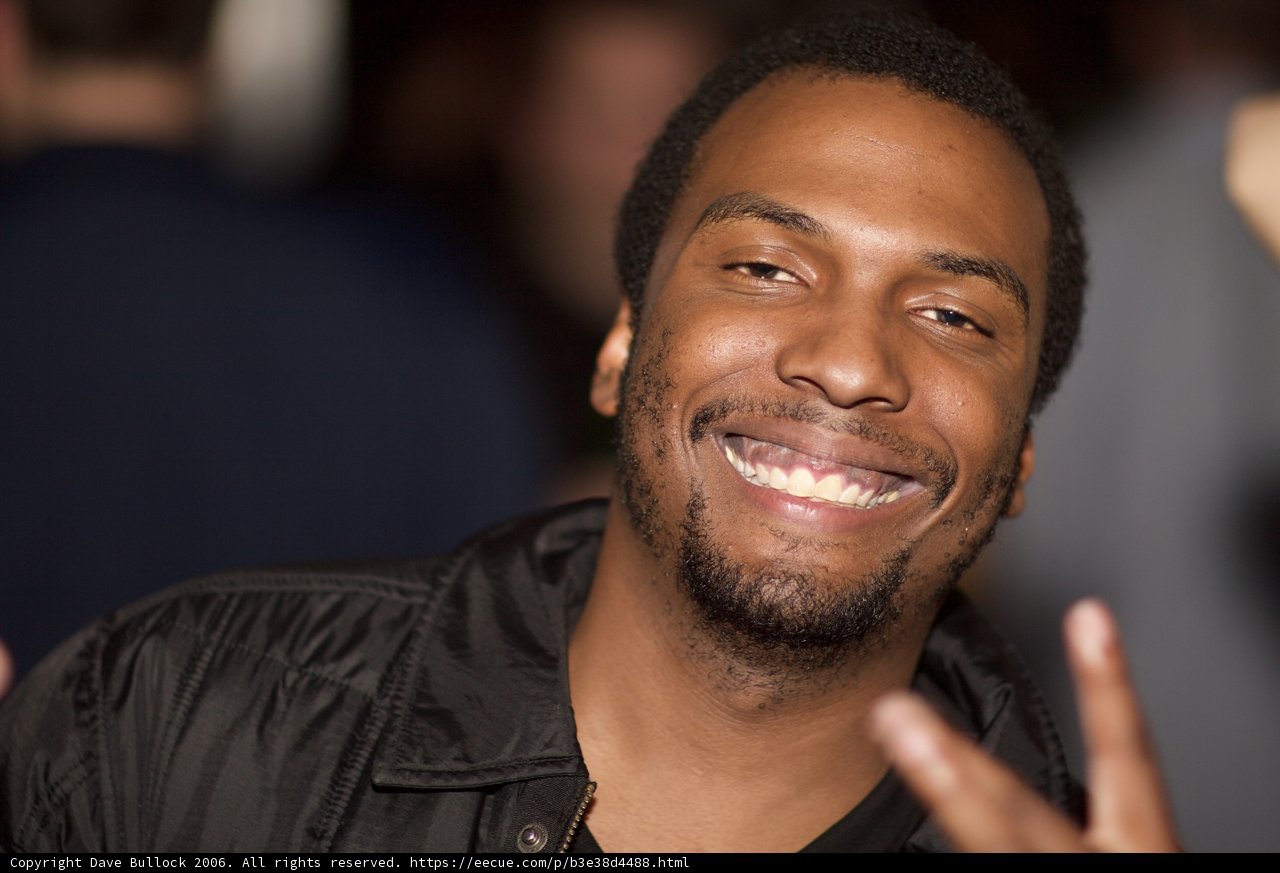 The Happy Man with Dimples
