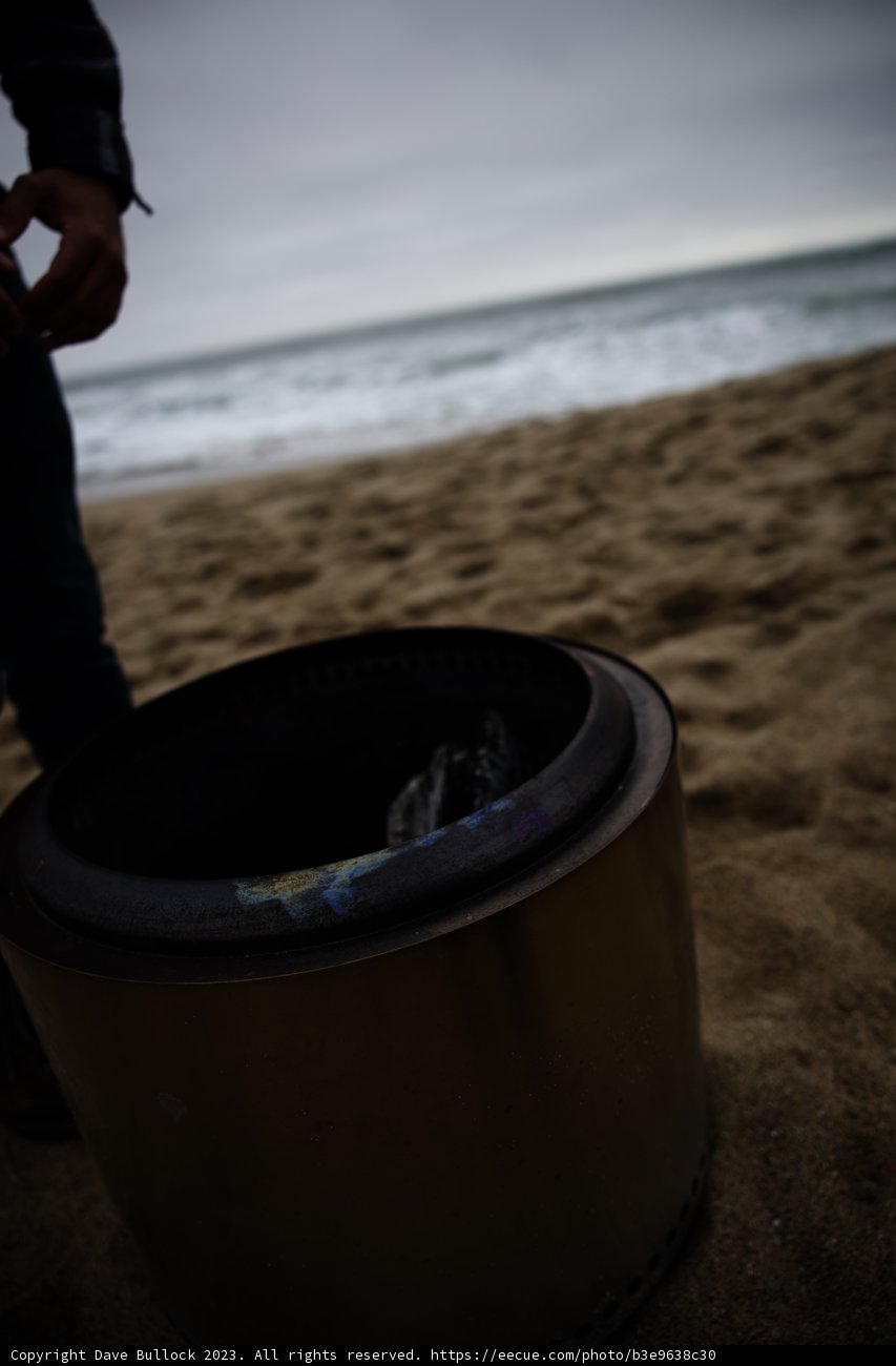 Embracing Nature's Warmth at Pescadero Beach