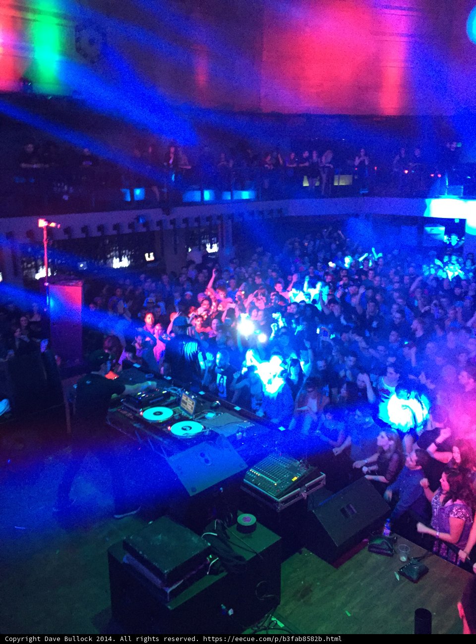 Urban Nightlife at a Concert