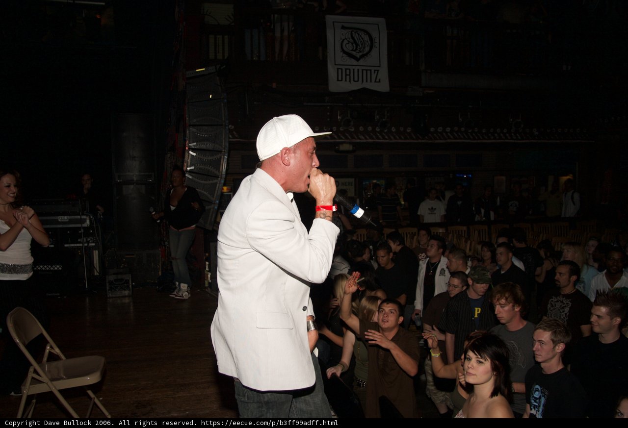 Spotlight on a White-Hatted Performer
