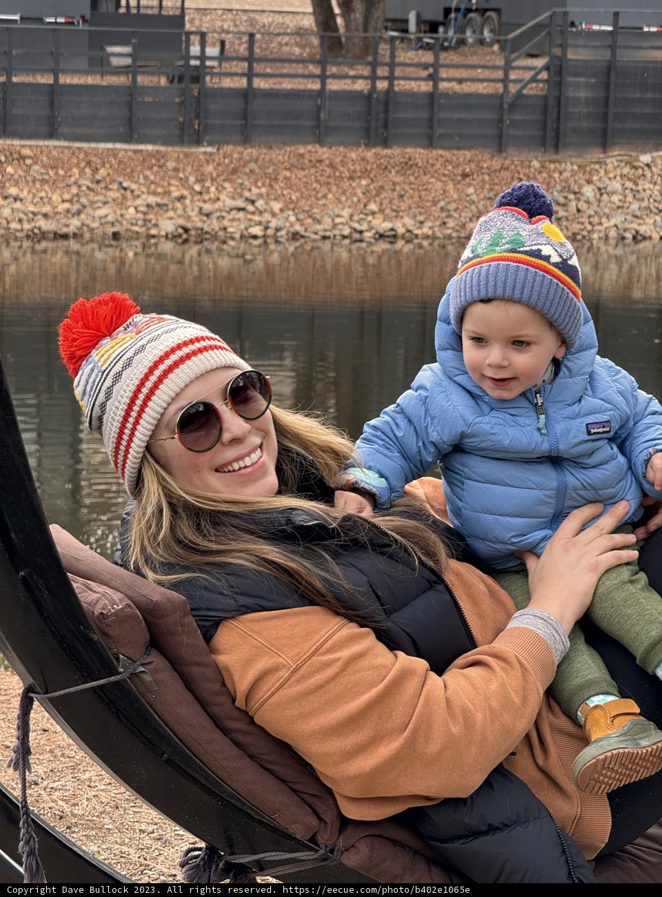 December Swing Time by the Waterfront