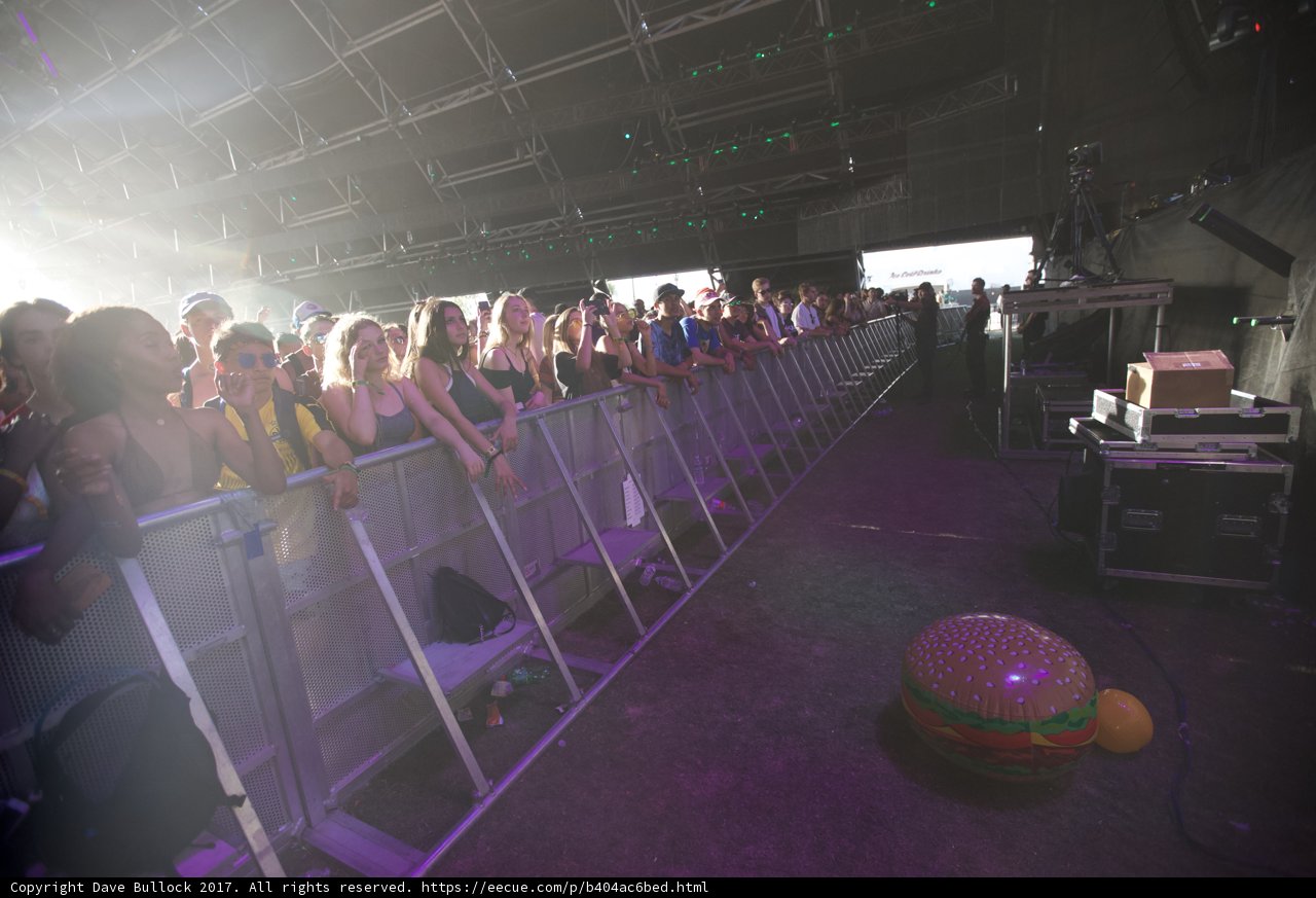 Coachella 2017 Crowd on Stage