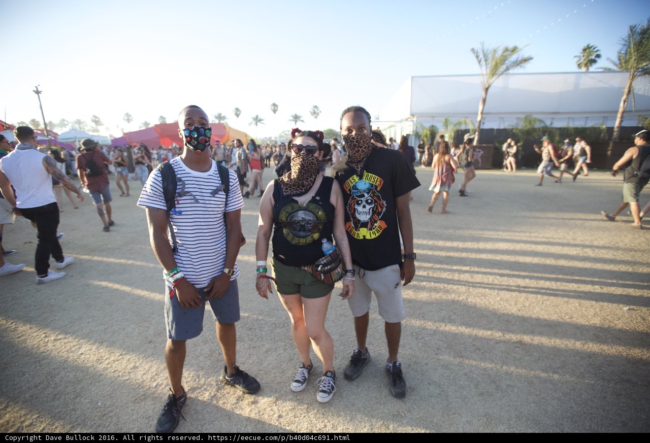Three Friends Take Coachella by Storm