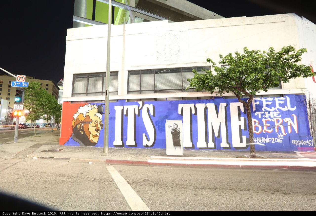 Urban Mural of Bearded Man
