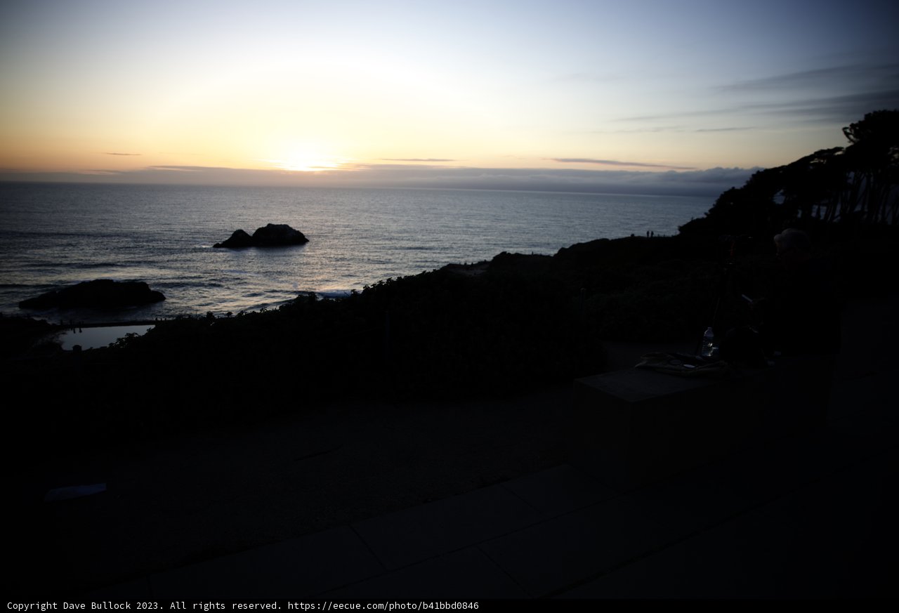 Tranquil Moments at Sutro Baths