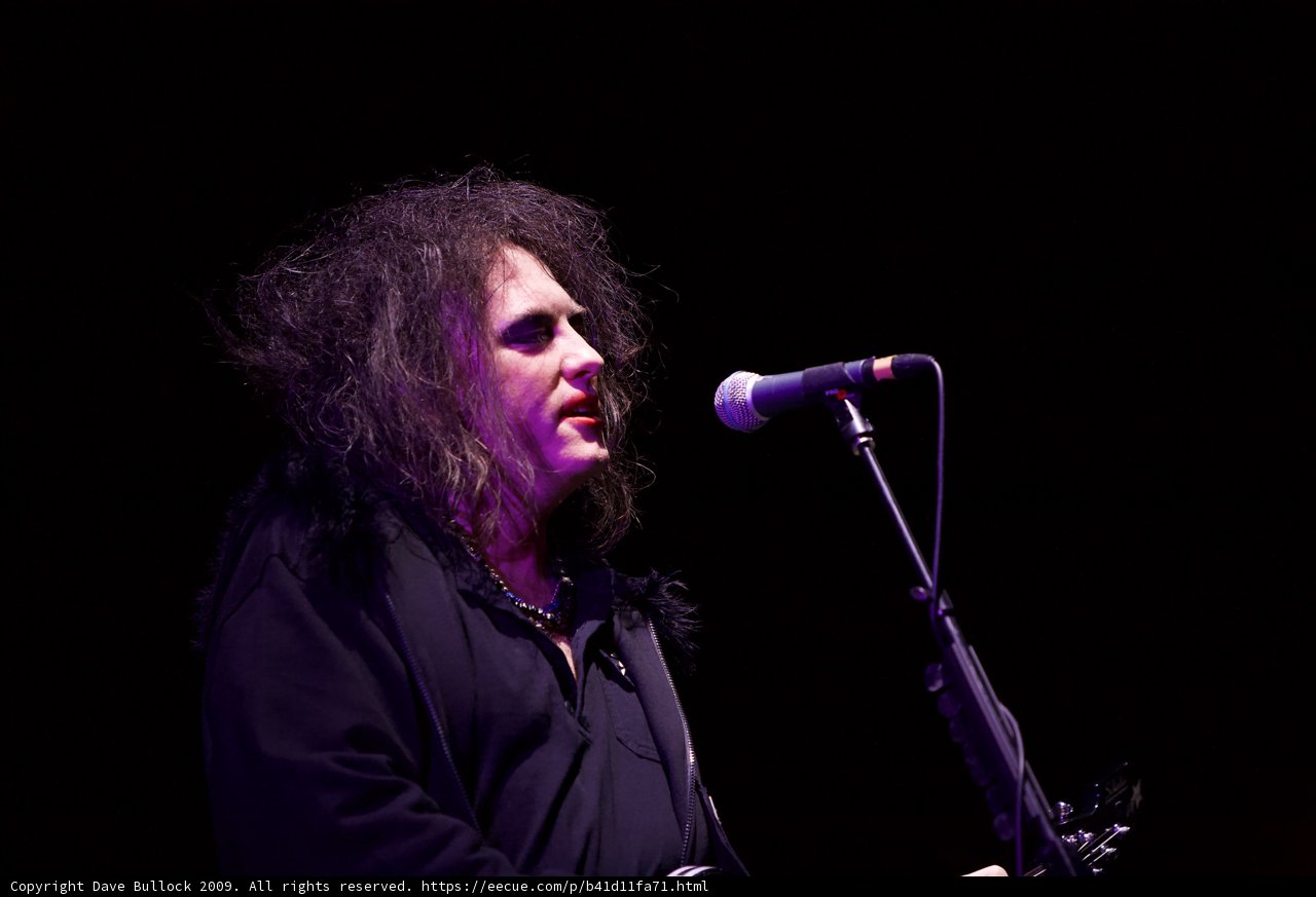 Robert Smith Takes the Stage at The Cure Concert